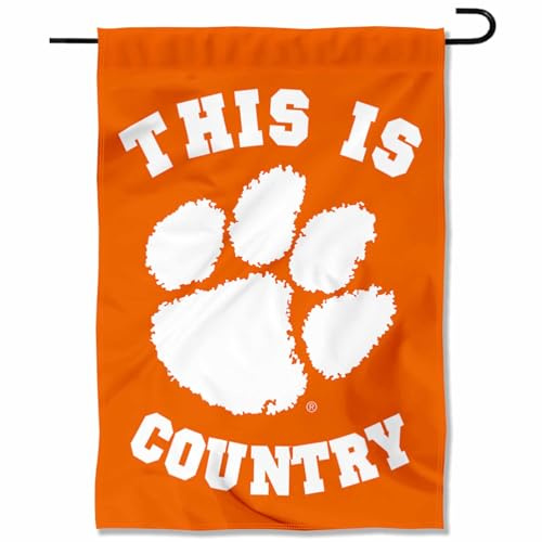 Clemson Tigers This is Clemson Country Garden Flag