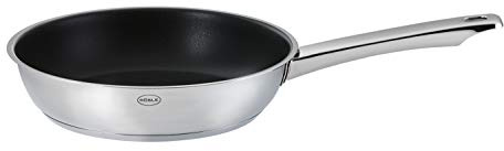 RÖSLE MOMENTS Bratpfanne, Hochwertige Universalpfanne mit Antihaftversieglung ProPlex, 20 cm, Edelstahl 18/10, induktionsgeeignet, spülmaschinengeeignet