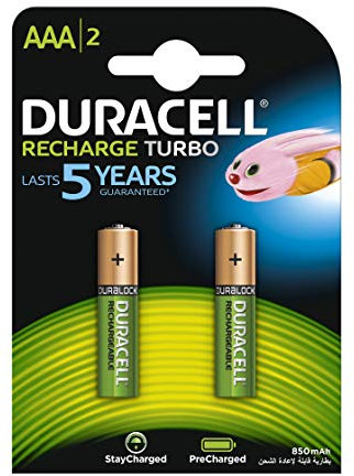 Duracell Akku Slim Pen (AAA) 1,2 V 2 Li 800mAh