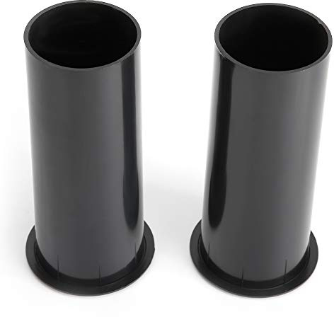 VBESTLIFE Speaker Inverter Tube, 5.91in 60mm offenes Loch Subwoofer Speaker Inverter Tube für 6-10 Zoll Lautsprecher - 2PCS