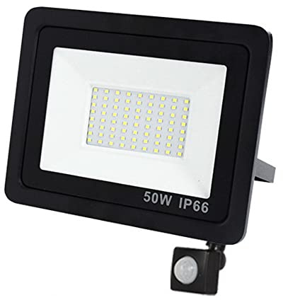 Projecteurs LED Extérieur 200W, IP66 Etanche, 1600LM, Spot LED Extérieur, 6500K Blanc Froid, Lampe de Sécurité, Eclairage de Sécurité, pour Jardin Terrasse Garage Patio Grange Cour (Blanc, 200w)