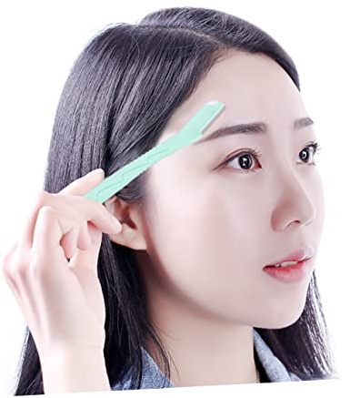 Beavorty 3piezas Rasuradora De Cejas Maquinilla De Afeitar Portátil De Cuchillas Recortador De Cejas Herramientas De Maquillaje