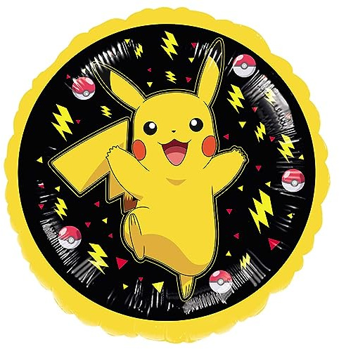 Amscan 9917385 Offizielles Pokémon Pikachu Geburtstag, groß