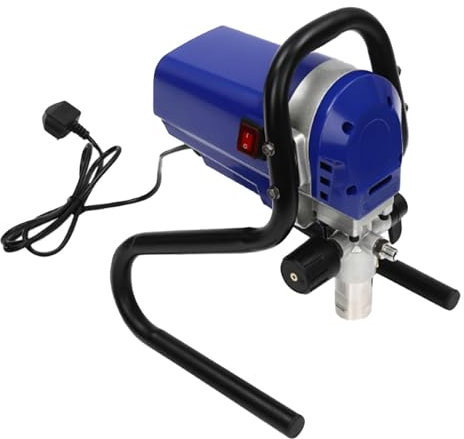 Spruzzatore Airless Professionale Per Pittura Murale, Kit Pistola A Spruzzo Elettrica Per Soffitto Da Parete Da 750 W Per Progetti Domestici Di Grandi Dimensioni Con Vernice Dispersa/Lattice
