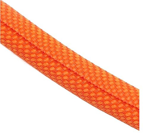 1 metro arancione 30 mm autochiudente manicotto intrecciato espandibile tubo flessibile isolato tubo avvolgicavo protezione
