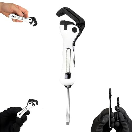 SOCLING Micro Stubby Wrench,The Micro Stubby, Micro Stubby Self Adjusting Wrench, Micro Stubby Pipe Vise Wrench,Portable Multifunctional Wrench, 2 in 1 Wrench Tool for Tight Spaces