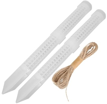 ANDRESLAD 2ensembles Support De Plantes Grimpantes Mousse pour Intérieur Poteau De Jardinage pour Monstera Et Autres Plantes Accessoire De Treillis pour Pot De Fleurs