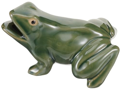 Supvox Wasserbrunnen Frosch Tier Garten Keramik Frosch Für Hof Wasserfall Design