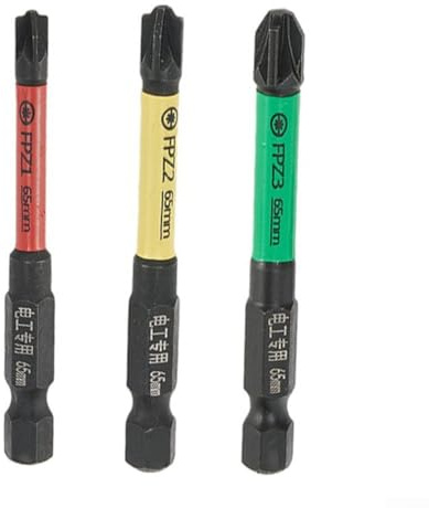 Clé de vissage spéciale pour électricien avec embout isolé, aimanté, longueur de 65 mm, en acier allié, FPZ1 (4,5 mm), FPZ2 (5,5 mm), FPZ3 (7 mm)