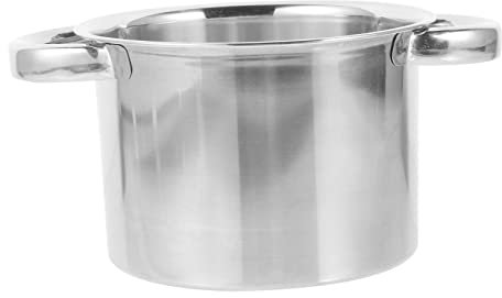 Cabilock Outer Butter Melting Pot Stainless Steel Melting Pot for Home Multi-Functional Compact and Portable