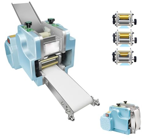 Automatic Dumpling Skin Maker Machine Wonton Pi Making Machine Electric Dumpling Machine Dough Sheeter Dumpling Wrapper Machine Noodle Making Tool