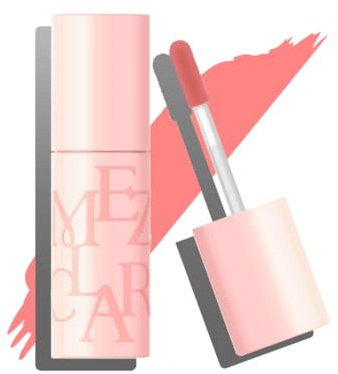 МЕZCLAR Glow Liquid Blush Comfort Coral, 3,8 g, rubor de melocotón coral