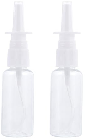 Beatifufu Manuelle Nasendusche Nasensprayflaschen für Kinder 20ml aus Kunststoff Tragbar zum Nasenspülen und Reinigen