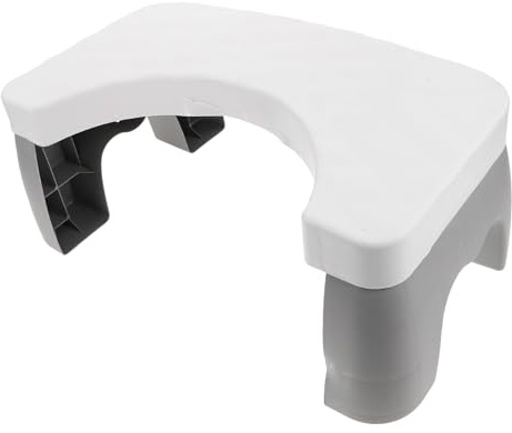 Mikikit Tabouret de Toilette Marchepied Antidérapant pour Salle de Bain Repose Adultes et Facile Entretien et Gain de Place