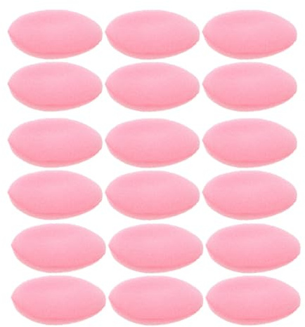 ULTECHNOVO 100pcs Pink Sponge Ear Bud Covers Replacement Cushions for Small Earphones and Earpieces with Noise Isolation and Simple to Use Design
