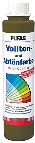 PUFAS Vollton- und Abtönfarben umbra grünl. 0,75 Liter