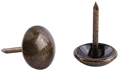 100 stück Vintage Bronze Polsterung Nägel Antik Dekor Nägel Bronze Metall Tags DIY Dekorative Möbel Ziernägel Möbel Sofa Schuh Tür Dekorative Tack Stud set(#2)