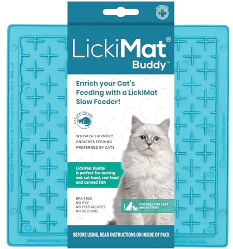 LICKIMAT Buddy Cat Türkis