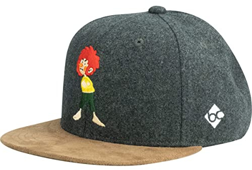 Bavarian Caps Kinder Grantig by Nature Cap, dunkelgrau, ONE Size