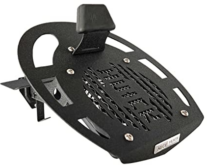 HUCK Helmtrockner Helmhalter Display Ständer Wandhalterung Aufhänger Rack mit Belüftungsventilator für Motorradhelme, Rennanzug, Handschuhe (belüftet, USB-Anschluss, Schwarz)