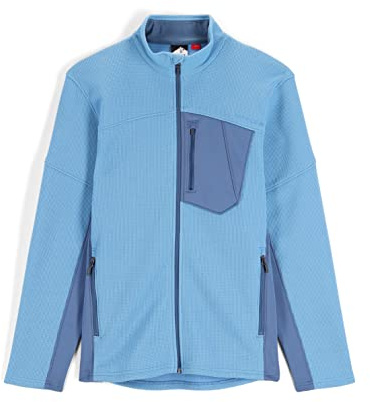 Spyder Men's Bandit Hybrid Full Zip Mid Layer Jacket