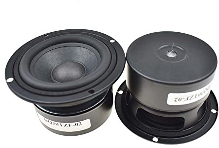 One Pair 3 inch 4 ohm 15W Full Range Speaker Subwoofer Tweeter HIFI loudspeaker box DIY (4ohm)