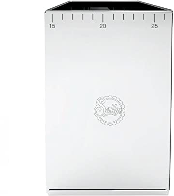 Sallys Molde para repostería, redondo, rectangular, rectangular, varios tamaños y formas (marco para hornear, 14,5 x 14,5 hasta 26 x 26 cm – 20,5 cm de alto)