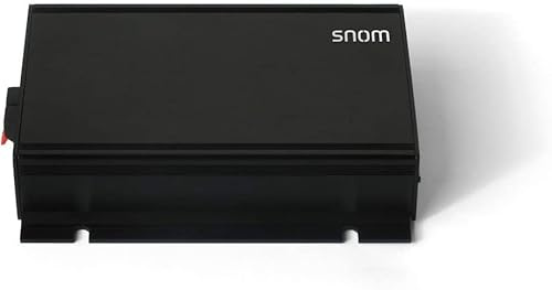 Snom PA1+ SIP-baserat skanningssystem genom att skapa ett samtal från telefonen, 6,5 watt klass D-förstärkare, sändning via SIP och Multicast, 3 års tillverkargaranti, 0004602