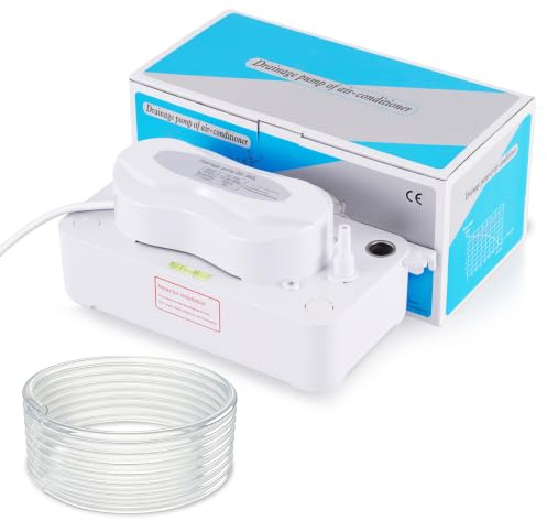 BAOSHISHAN Pompe à condensat 360L/h Pompe de relevage climatisation | 1800ml Réservoir,Tuyau 5m Fourni,pour machines à armoires moins de 30 kW/machines à glaçons/déshumidificateurs/refroidisseurs