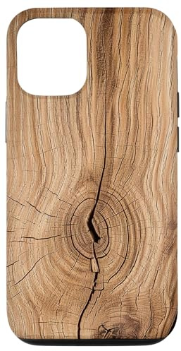 Motif arbre en bois et tronc d'arbre Coque pour iPhone 12/12 Pro