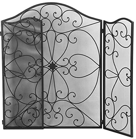KOIAMVZW Schermi per camini Parascintille Parascintille per camini Pannelli per camini per Griglie Attorno ai caminetti Parascintille per camini Schermi per camini Piatti Decorativi Decoration