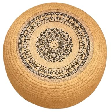 Cojín Japonés para Suelo Almohadilla de Paja para Asiento