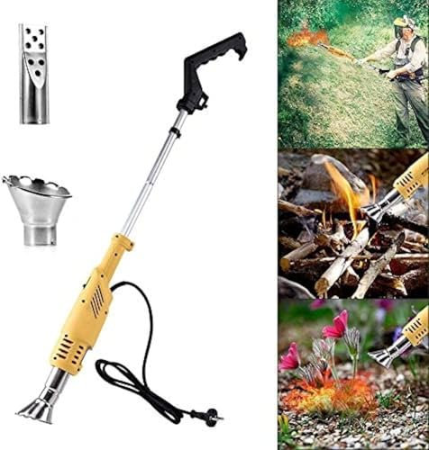 Bruciatore Elettrico 2 in 1 per Diserbo, Diserbo con Funzione da 2000 W, Diserbo Termico per Diserbo, Fino A 600 °c
