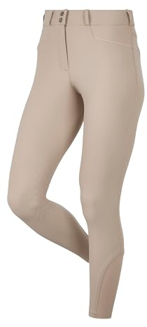 LeMieux Isabelle Knee Grip Breeches - Almond - US 6