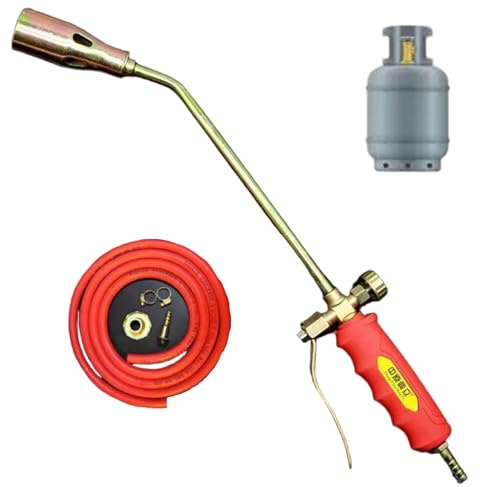 Torcia Torcia a erbaccia propano Biswitch con manico non slip da 6, 6 piedi Non slittamento Professional Burner Burner Flamma Strumento