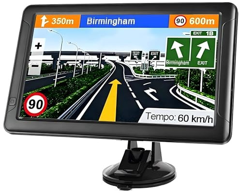Sistema de navegación para automóviles Navegador GPS para Coche y camión de 9 Pulgadas, 8 GB, 256 MB