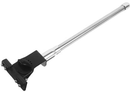 HAPINARY Antena Automotriz de 36 Cm para Techo de Coche y Motocicleta Antena de Radio de Coche Metálica Negra Adorno Decorativo Resistente y Sustitución Estéreo Uso Exterior para SUV