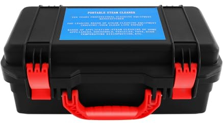 Pulitore a vapore, 3000 W, pulitore a vapore ad alta pressione, 600 kPa, proiettore a vapore con 6 livelli regolabili, per cucina, auto, pavimento, vapore 212°F, accessori inclusi