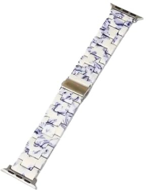 Hartsrem Smartwatch länkarmband, 46mm, Harts, Inga ädelstenar
