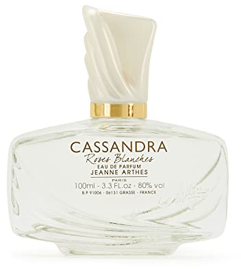 Jeanne Arthes - Cassandra Roses Blanches - Eau de Parfum - Women - Made in France - 100 ml