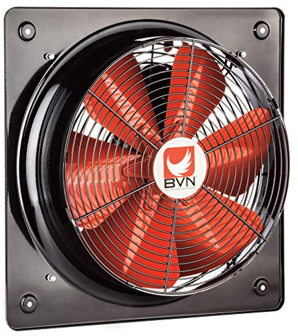 Axialventilator Axiallüfter Wand u. Fenster Gebläse Ventilator Lüfter ø400mm 4500m³/h