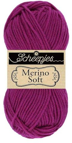 Scheepjes Merino Soft 1x50g - 636 Carney, Pink Strick- und Häkelgarn