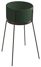 Lavabo con struttura da appoggio o freestanding Ibrido Tondo Verde Bosco Opaco (freestanding)