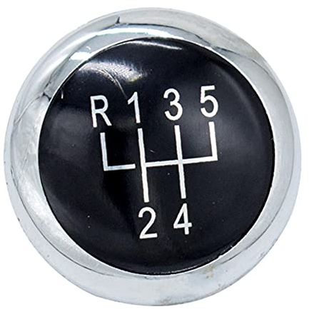 QINKO 5/6 Gang Schaltknauf Stick Trim Cap Abdeckung Fit für VW Passat B6 2005-2011 B7 2010-2014 CC 2009-2012-5_speed
