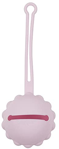 Nattou Schnullerhalter aus Silikon, Praktisches Schnuller-Etui für alle Modelle, BPA-frei, Ca. 18 cm, Silicon, Lila