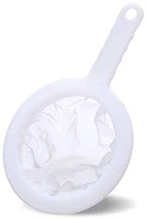 Mesh Sieb Nylon Sieb Filter Siebe 300 Mesh Nylon Sieb Mit Griff Haushaltssieb Handsieb für Feinmaschig Sieb für Küche Trichter Saft Milch Kaffee Wein