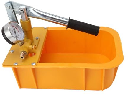 Bomba de Prueba de Presión de Agua Manual Hidráulica, Probador de Bomba Hidrostática Bomba de Prueba de Presión de Agua Manual Hidráulica Detector de Fugas de Tubería Manual con