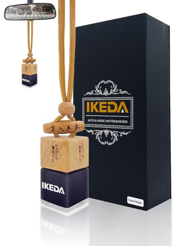 Ambientadores de Coche | Colgar Colgante Difusor para Coche | Fragancia Fuerte y Duradera | Accesorios Regalo de Coche para Hombre y Mujer (Dark Night)