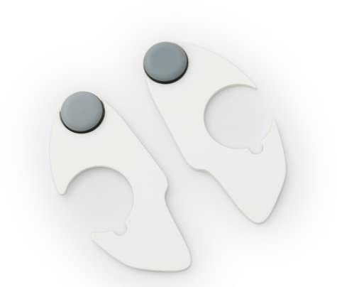 Gleitbrett passend für den Thermomix TM6 / TM5 / perfektes Zubehör passend für den Thermomix in anthrazit-grau (Unsichtbarer Gleiter)
