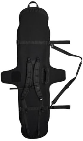 Qianly Snowboard-Abdeckungstasche, Ski-Board-Schutzhülle, Rucksack, Reisetasche, tragbare wasserdichte Snowboard-Tasche, Skitasche für Flugreisen, 150 cm